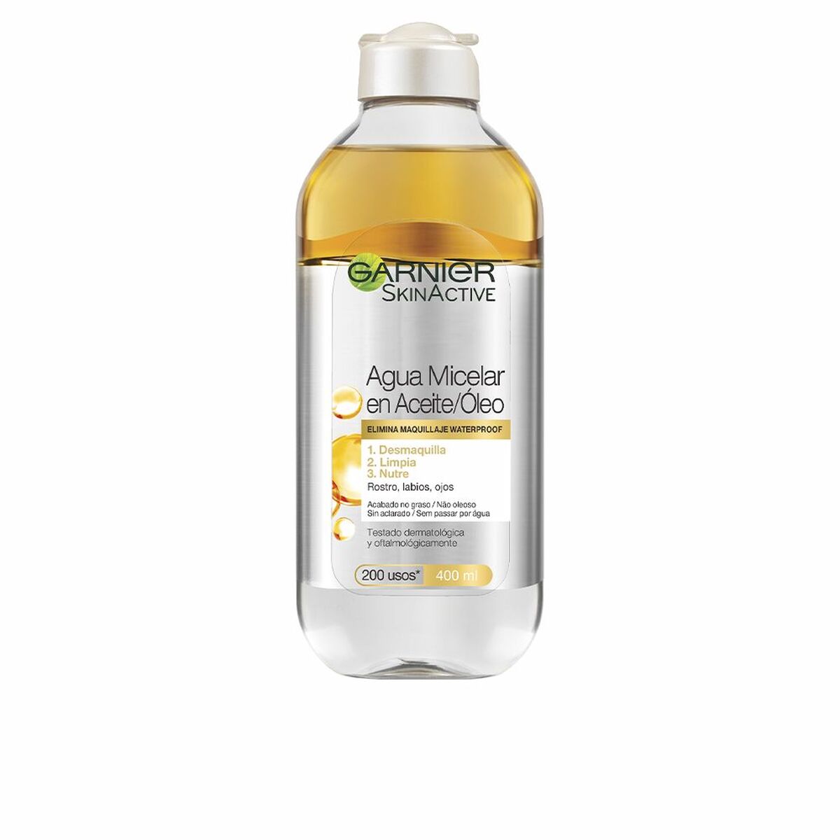 Make-up Remover Cleanser Skinactive Agua Micelar Garnier-1