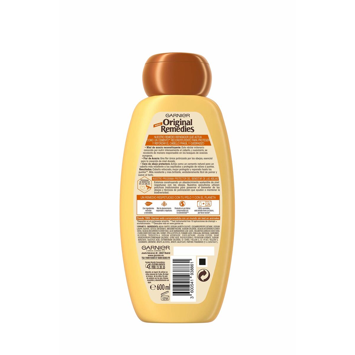 Styling Lotion Garnier Original Remedies 600 ml-2