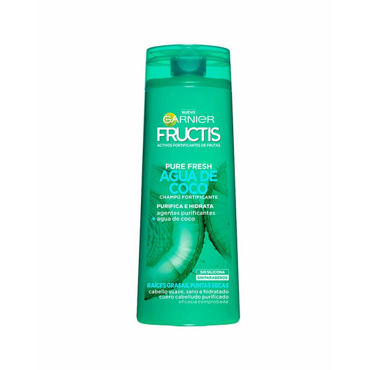 Strengthening Shampoo Garnier Fructis Pure Fresh 300 ml Coconut Water-0