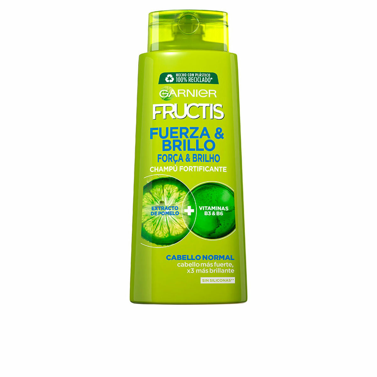 Shampoo Garnier Fructis Fuerza Brillo 690 ml-0