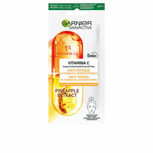 Toning Face Mask Garnier Skinactive Vitamina C Vitamin C (1 Unit)-0