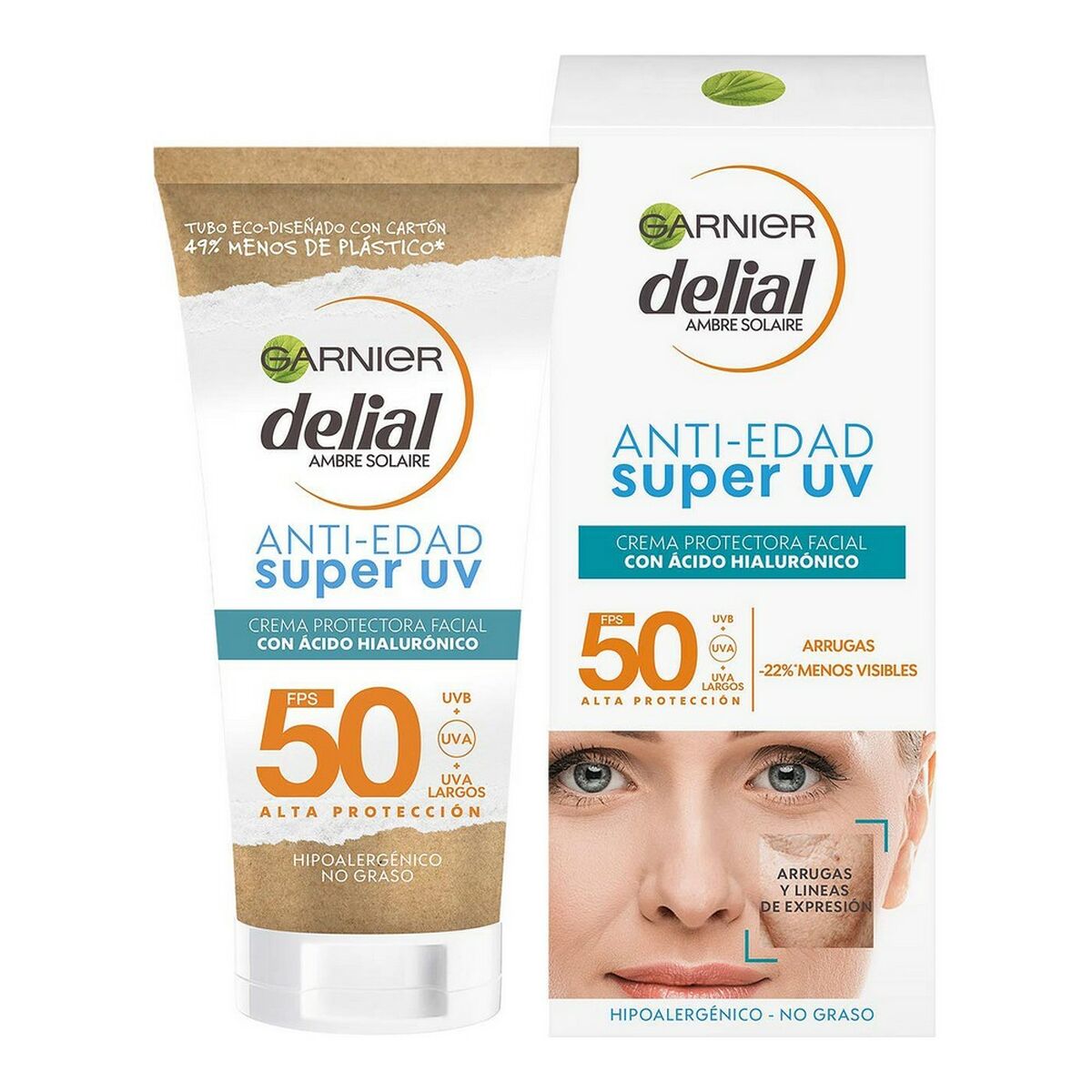 Sun Cream Garnier C6521300 Spf 50 50 ml-0