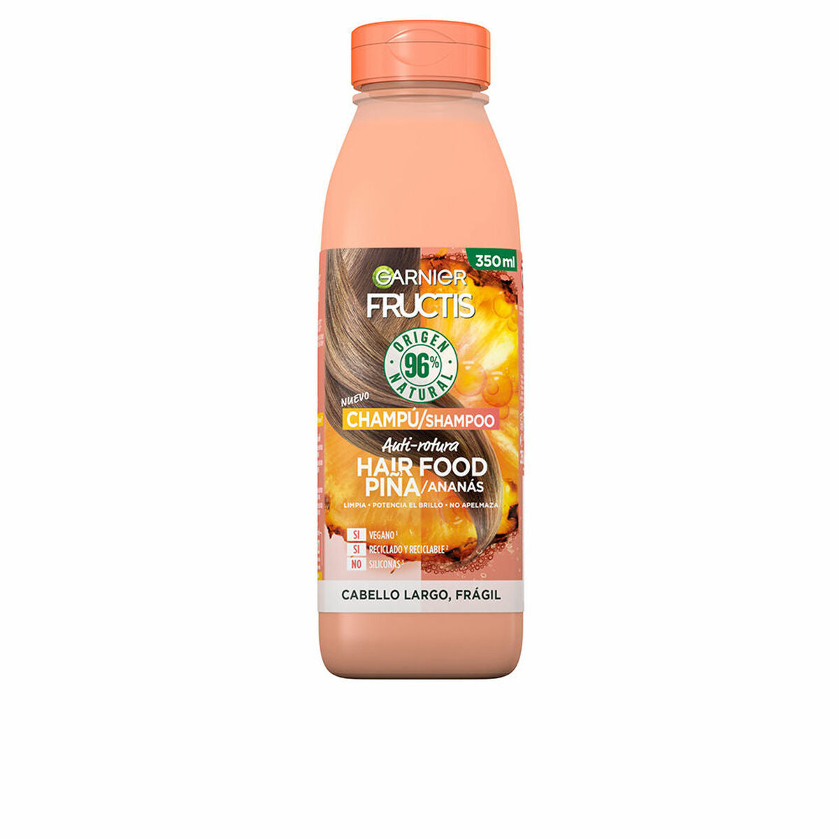 Shampoo Garnier Fructis Hair Food 350 ml Anti-Breakage Pineapple-0