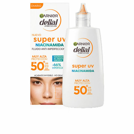 Anti-imperfection Treatment Garnier Delial Super Uv Spf 50+ 40 ml Niacinamide-0