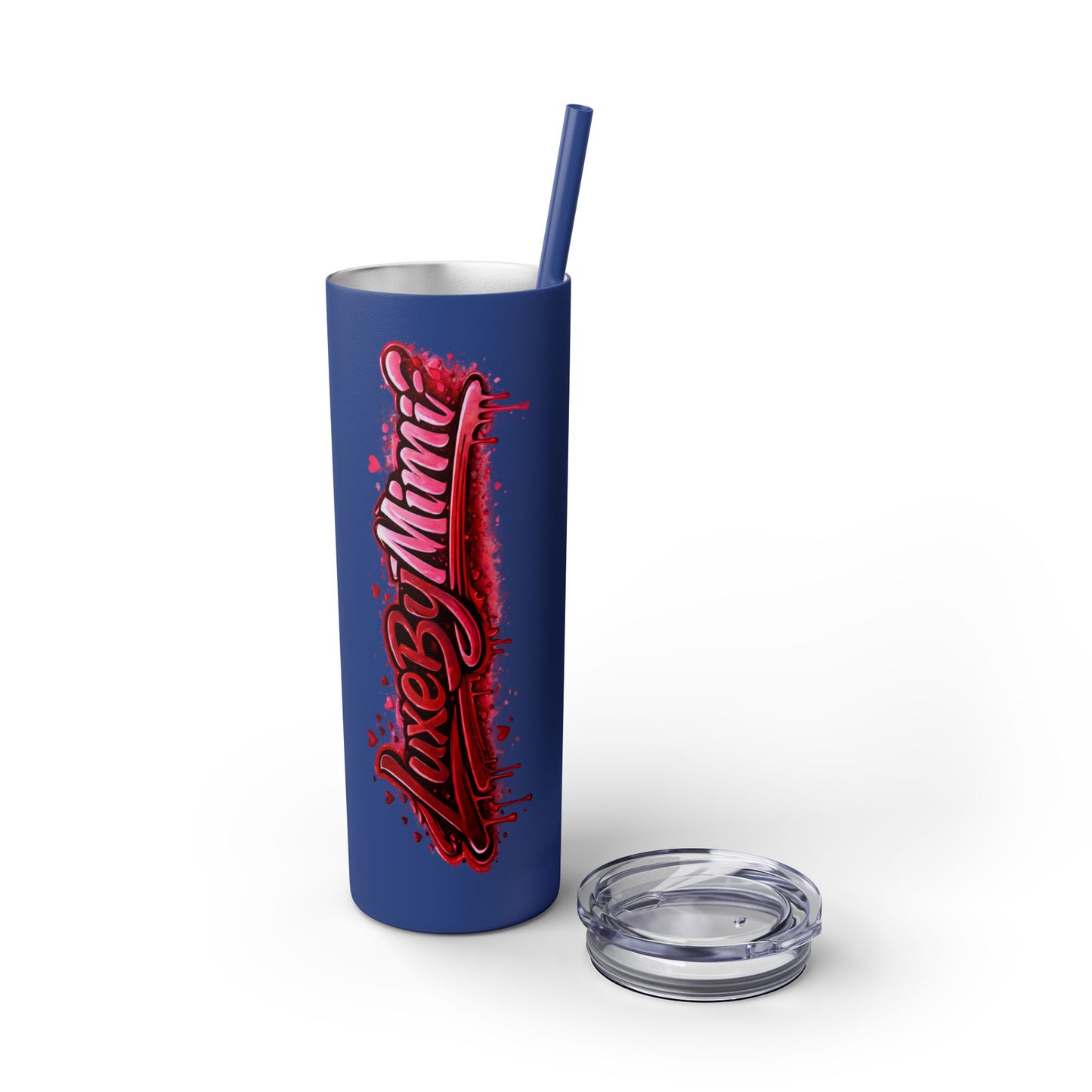 Skinny Tumbler – 'Lake & Lemons' Red Script 20oz Insulated Straw Tumbler