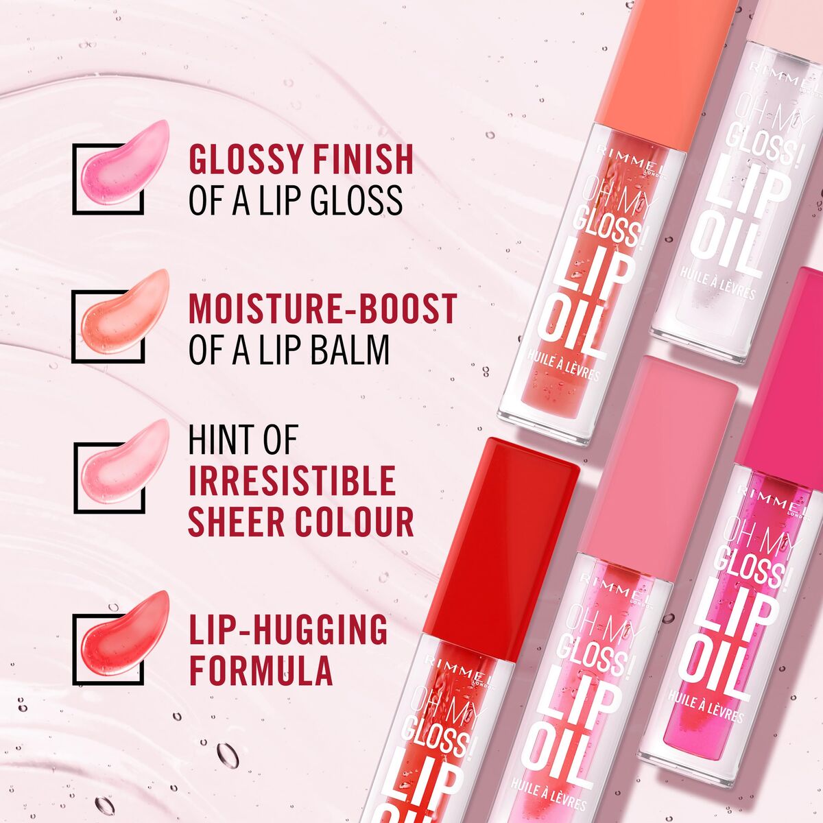 Lipstick Rimmel London OH MY GLOSS! 4,5 ml-2