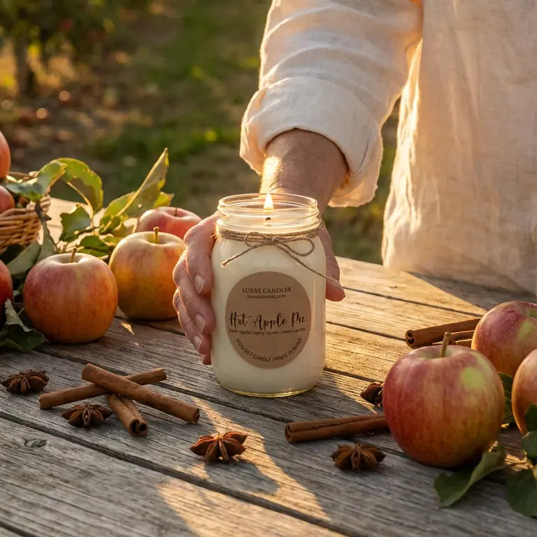 Hot Apple Pie | Organic Soy Candle