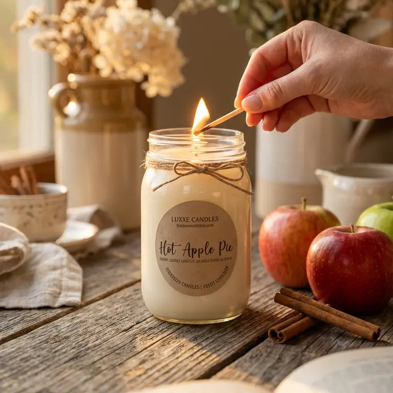 Hot Apple Pie | Organic Soy Candle