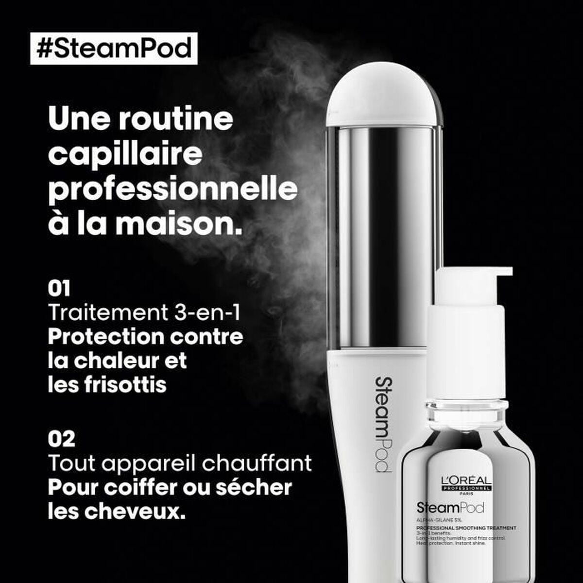 Curling Tongs L'Oreal Professionnel Paris SteamPod 4-1