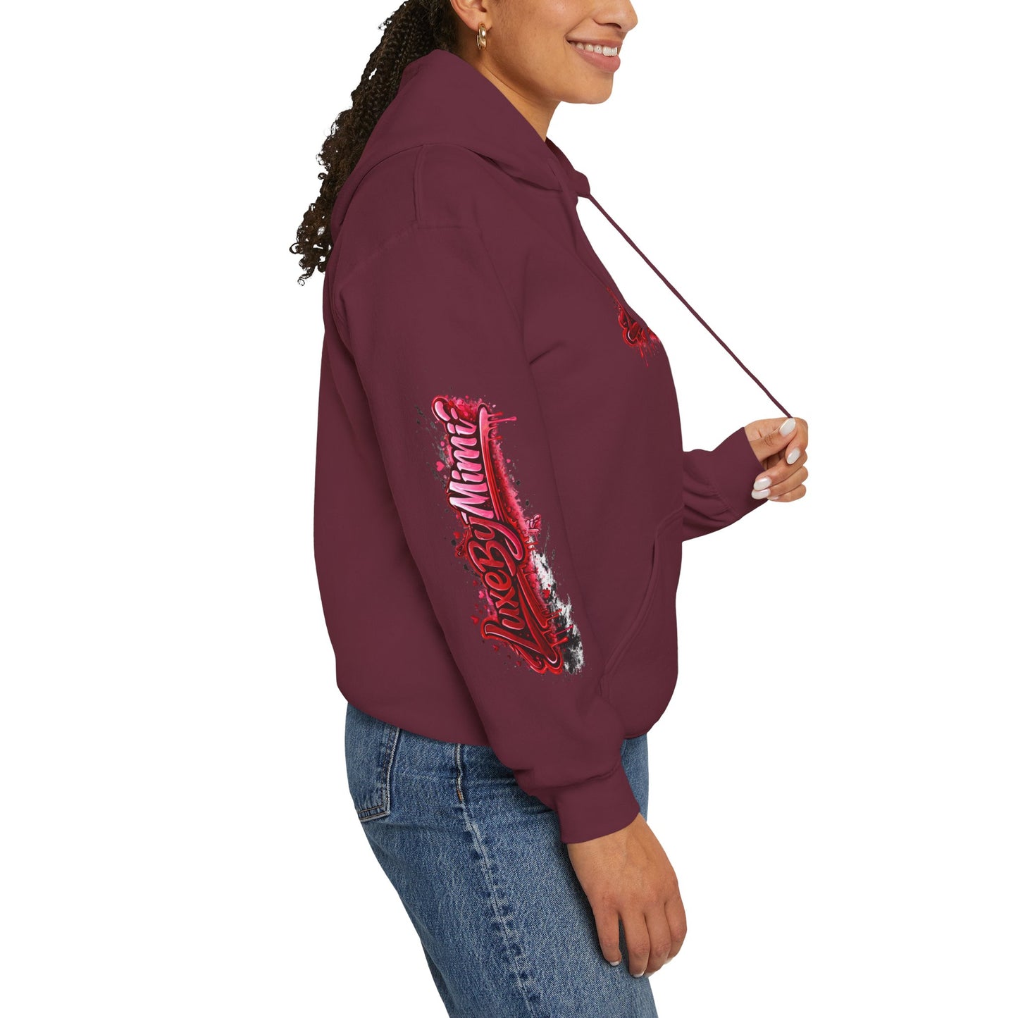 LuxeByMimi Brand Graffiti de Luxe Hoodie — Streetwear Pullover