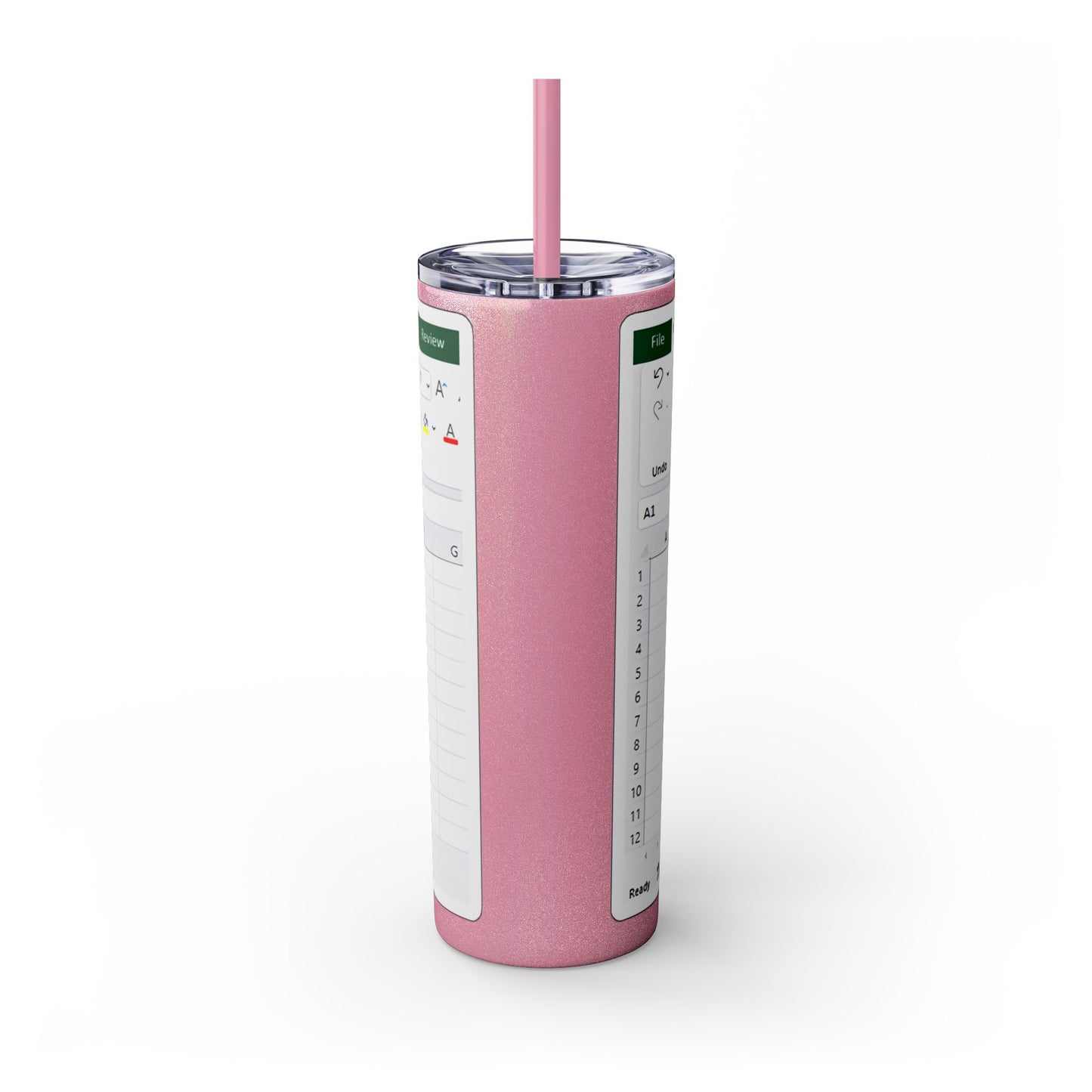 Freak in the Sheets Spreadsheet Themed Tumbler, 20oz Gift for Students, Accountants, Office Humor, Funny Drinkware