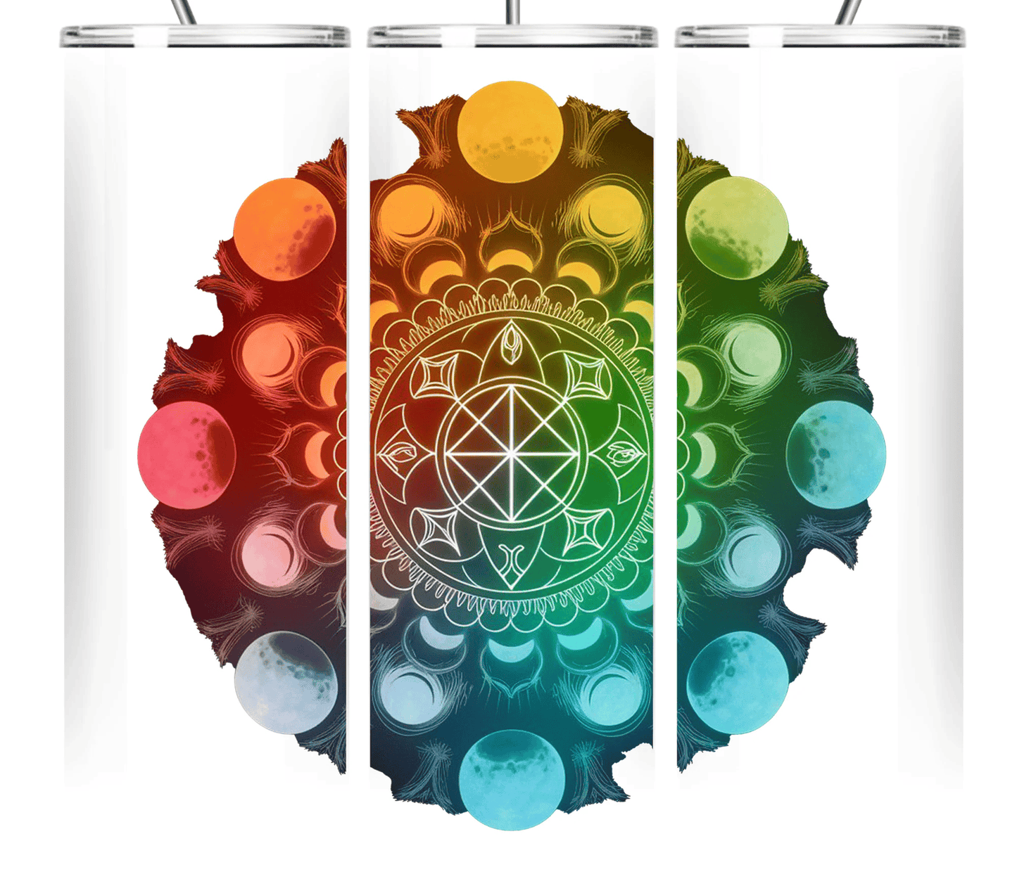Chakra & Moon Phase Tumbler Collection 20oz Tumblers