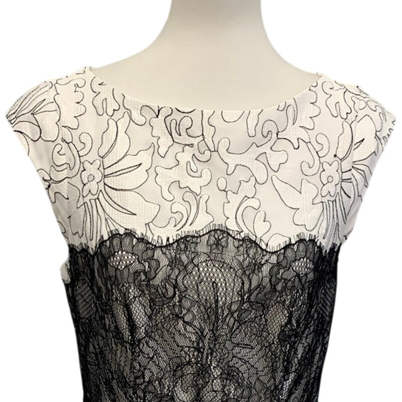 The Limited Women Size 6 Scandal Collection Lace Overlay Sleeveless Sheath Dress