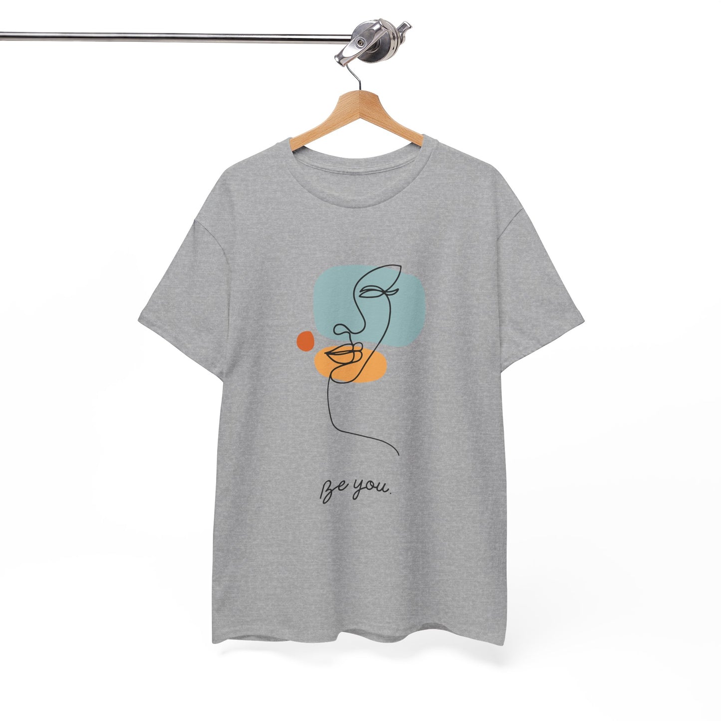 Be You Unisex Cotton Tee - Inspirational Graphic Tee for Self-Love, Gift for Friends, Casual Wear, Birthday, Everyday Comfort