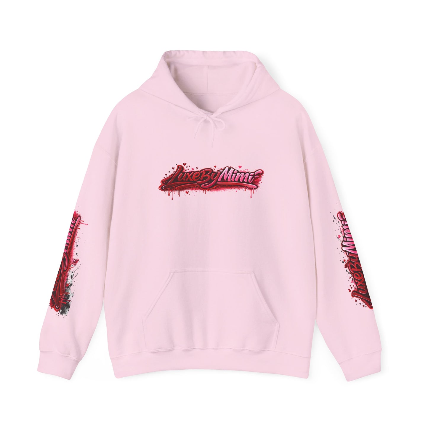 LuxeByMimi Brand Graffiti de Luxe Hoodie — Streetwear Pullover