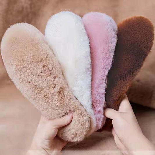 Thick Rabbit Fur Winter Warm Insole
