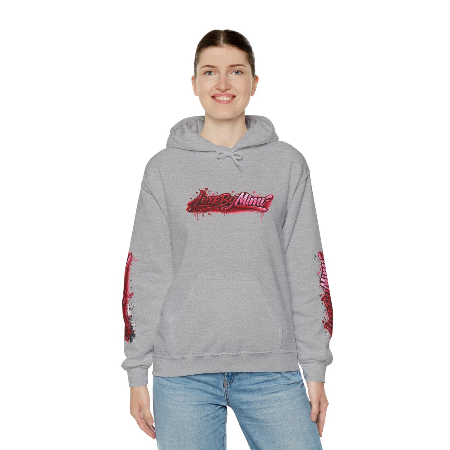 LuxeByMimi Brand Graffiti de Luxe Hoodie — Streetwear Pullover