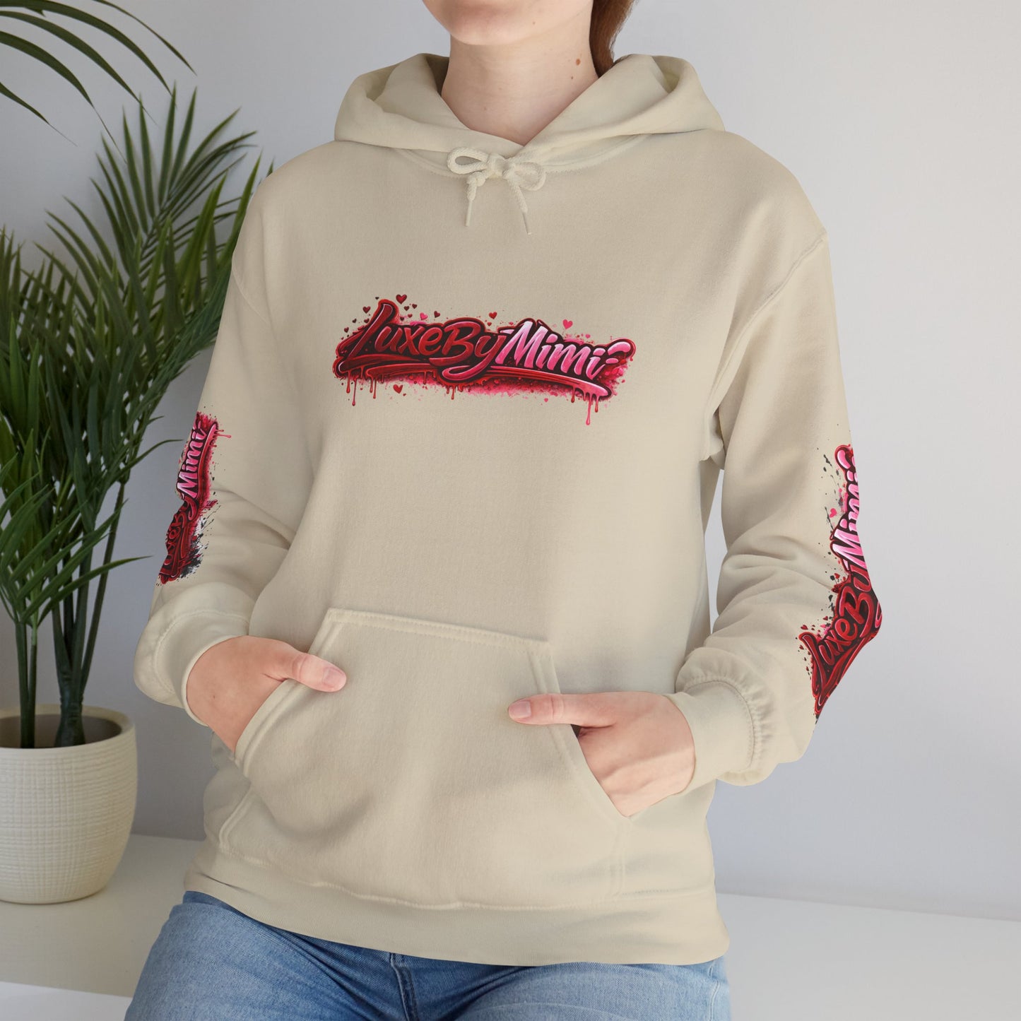 LuxeByMimi Brand Graffiti de Luxe Hoodie — Streetwear Pullover