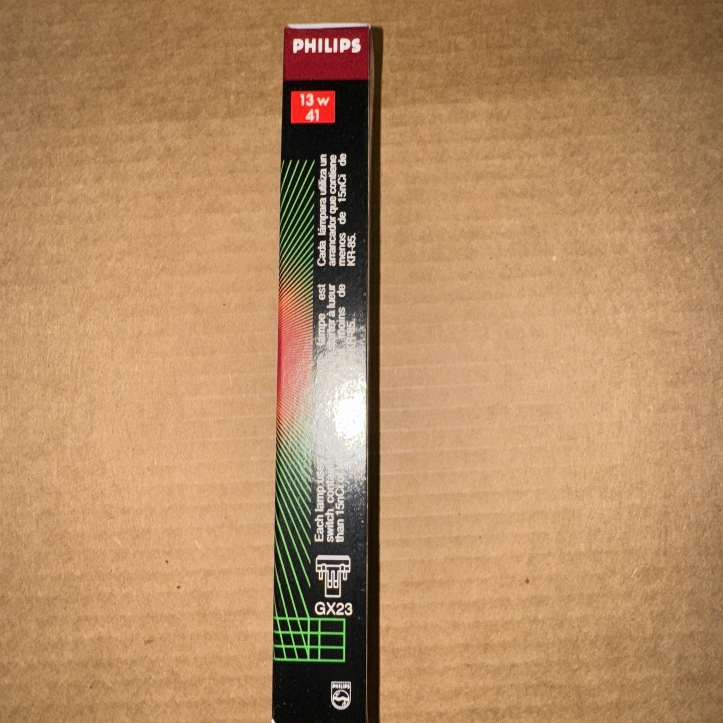 Philips PL-S 13W 30 Lot Of 10 Twin Bulb Fluorescent Tube 2 Pin GX23 Base New