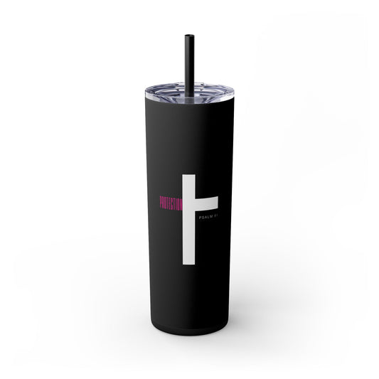 Tumbler Mug - Psalm 91 Protection Tumbler, 20oz