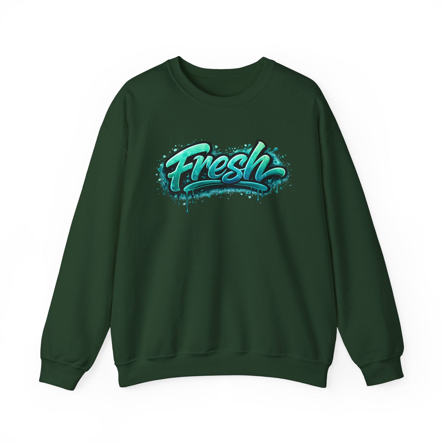 Fresh Graffiti Crewneck Sweatshirt