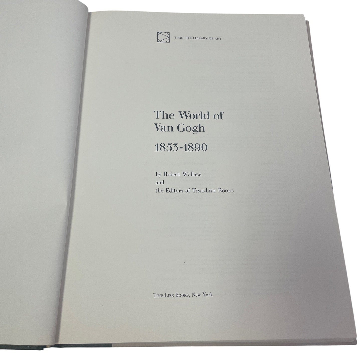 Vintage 1970 The World Of Van Gogh Time Life Library of Art Book & Case Sleeve