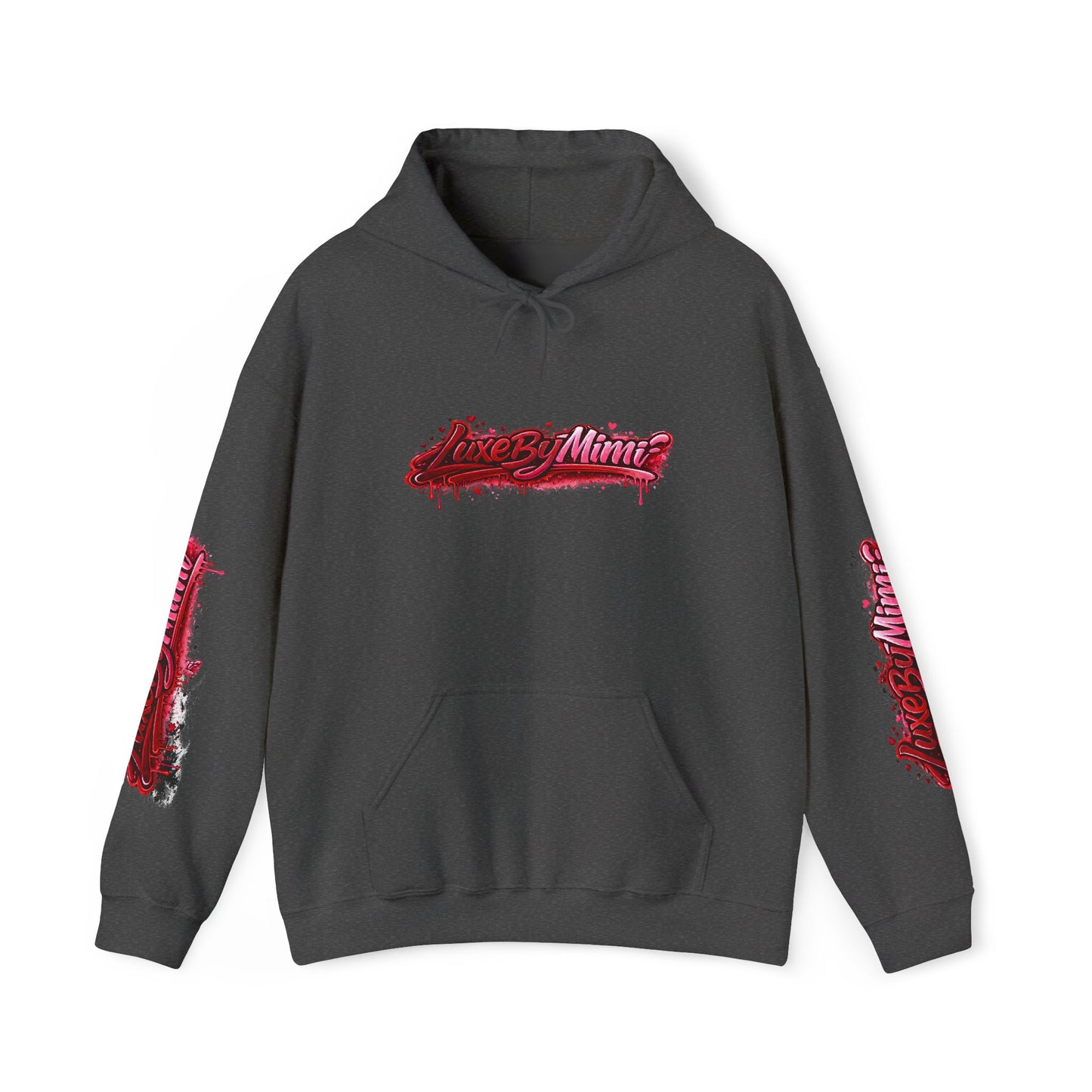 LuxeByMimi Brand Graffiti de Luxe Hoodie — Streetwear Pullover