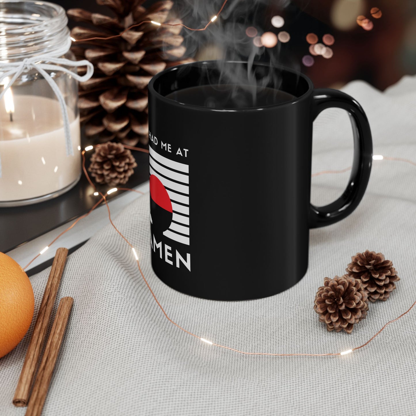Ramen Lover's Mug, You Had Me At Ramen Coffee Cup, Perfect Gift for Foodies, Funny Kitchenware, Ramen Gift for Friends