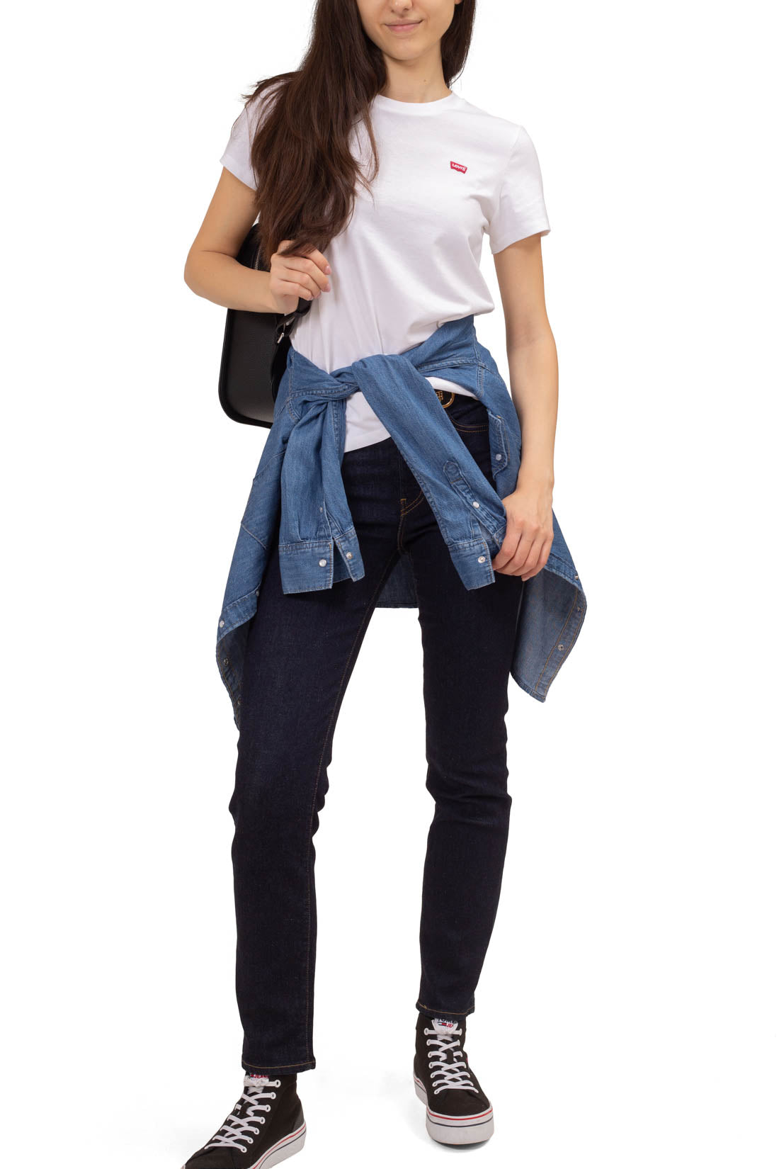LEVI'S - Women's regular basic T-shirt with Batwing logo  - Size XL-39