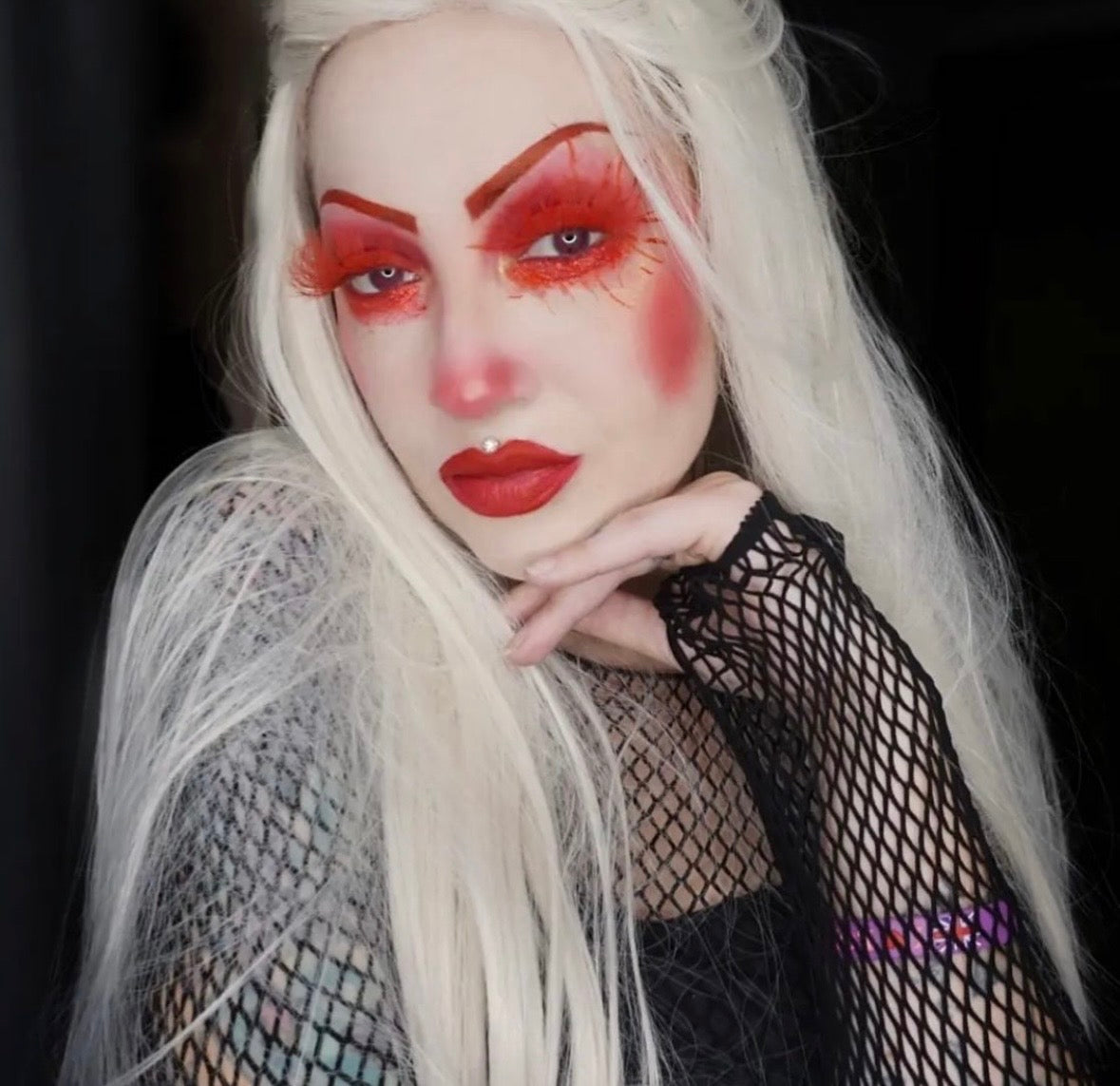 *BLOOD $$$*(Red) DOLLicious COLORBLAST Lashes!
