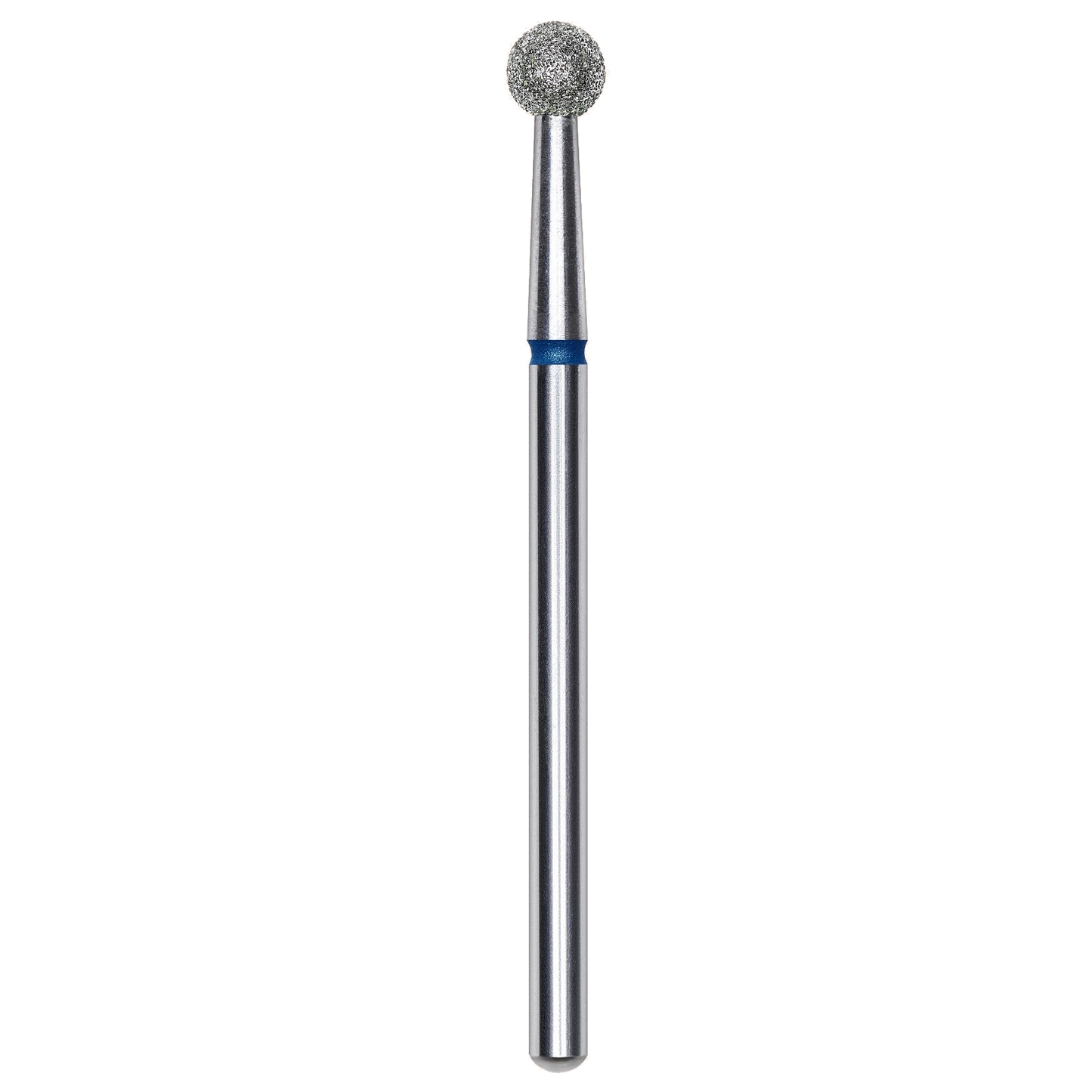 DIAMOND NAIL DRILL BIT, "BALL", BLUE, HEAD DIAMETER 4MM (FA01B040) - STALEKS™-0