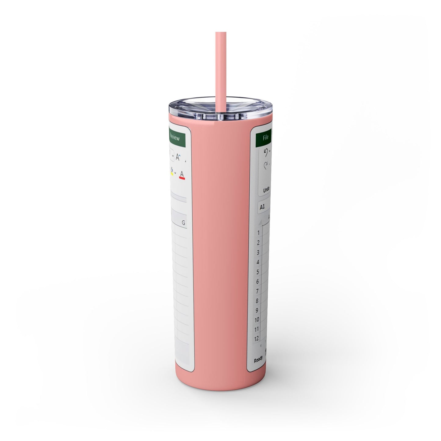 Freak in the Sheets Spreadsheet Themed Tumbler, 20oz Gift for Students, Accountants, Office Humor, Funny Drinkware