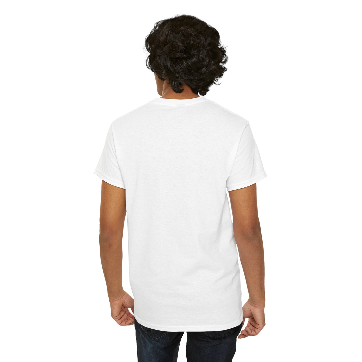 Happy Life or Crazy Unisex Cotton Tee - Perfect for Everyday Wear, Gift, Casual Style, Festival, and Celebrations