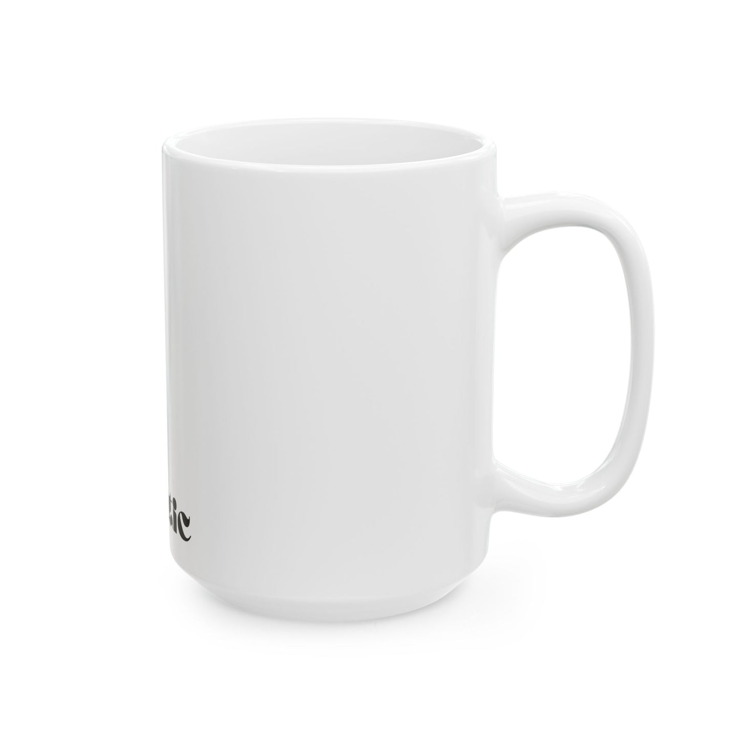 Lunatic Ceramic Mug | Unique Gift for Coffee Lovers, Funny Mug, Tea Cup, Home Decor, Gift for Her/Him