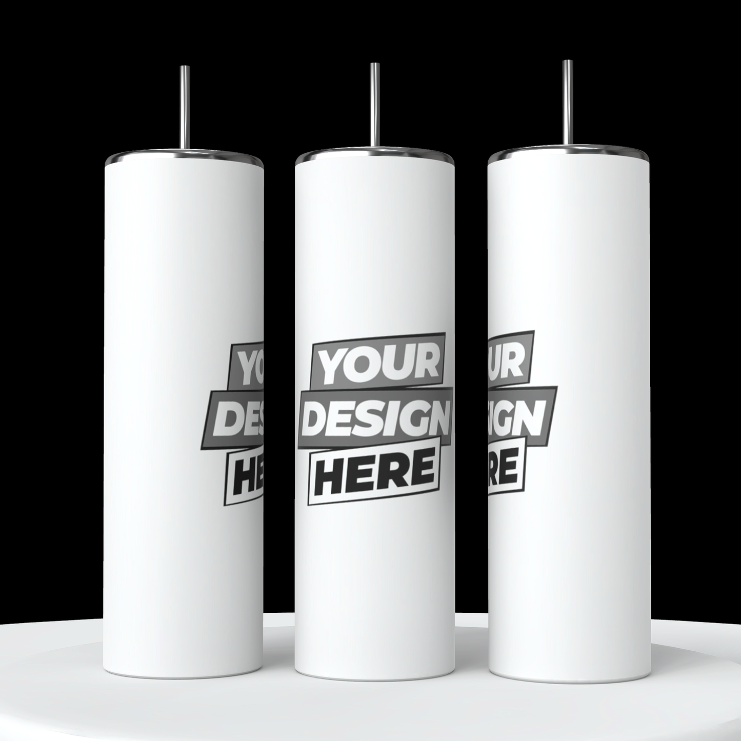 Personalized Wrapped 20oz Skinny Tumbler