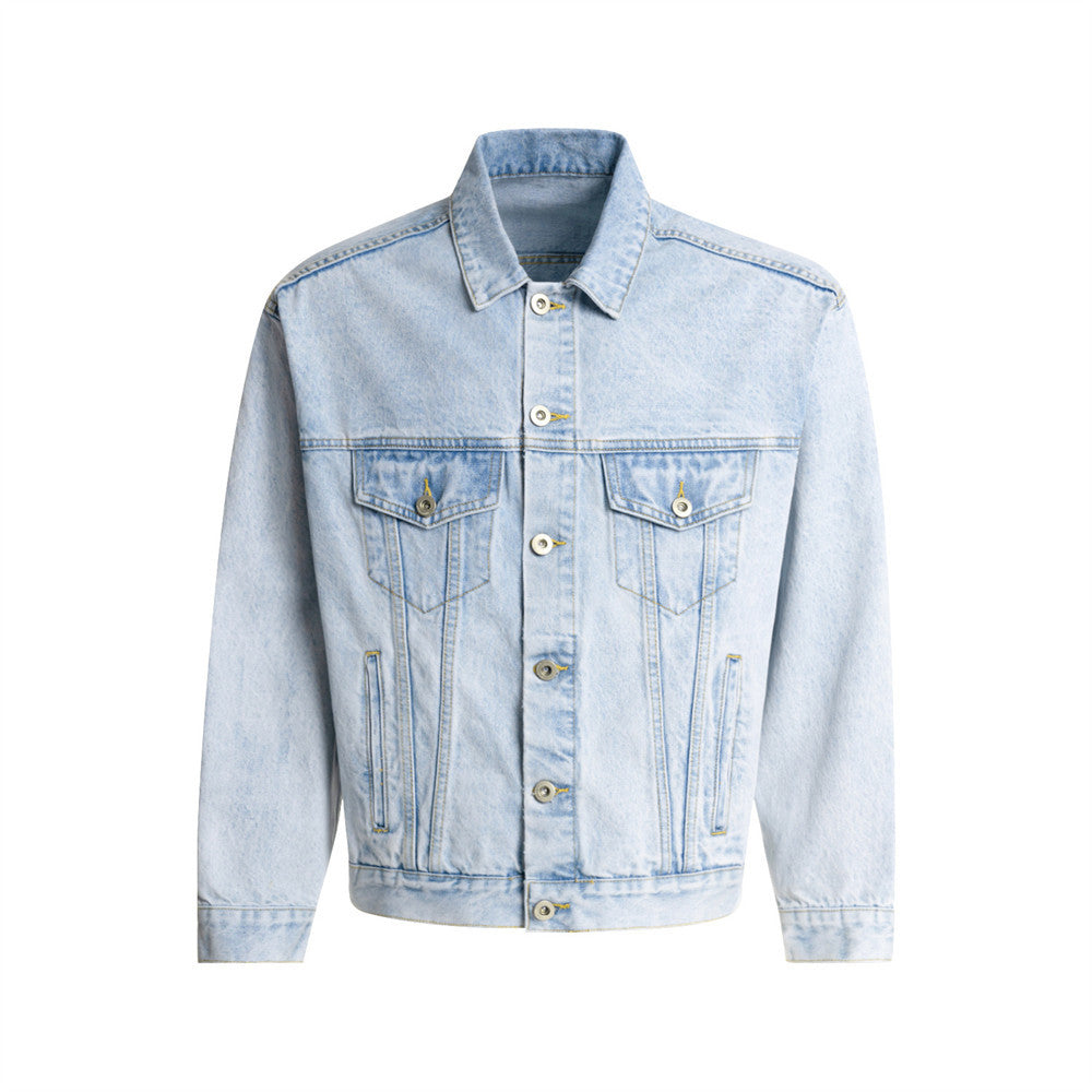 Denim short jacket