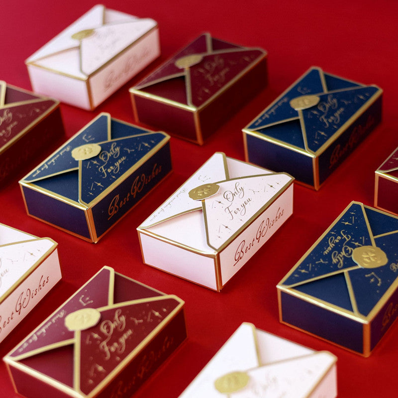 European Creative Candy Box Retro Wedding Gift Box Envelope Table Candy Box Candy Bag