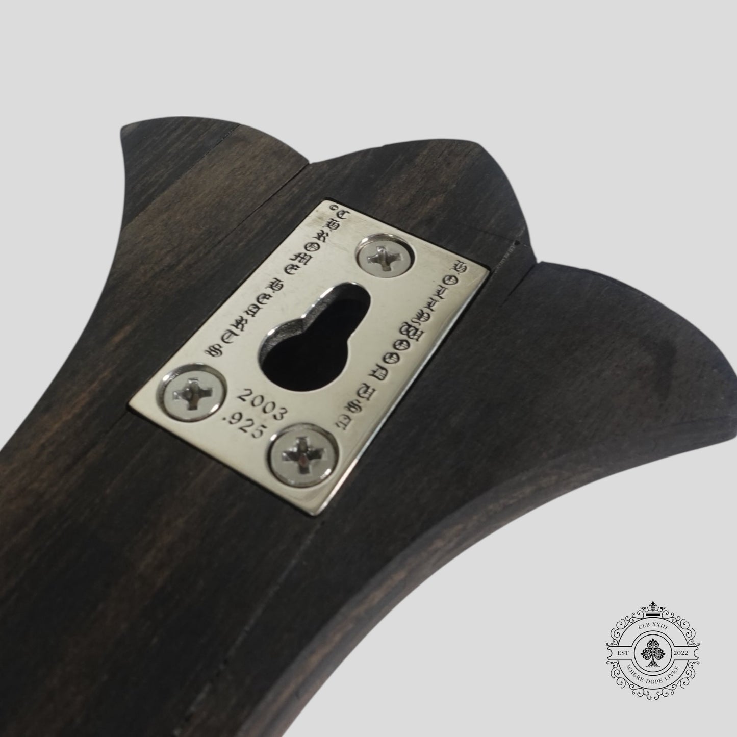 Chrome Hearts Hand-Carved Wooden Cross Set