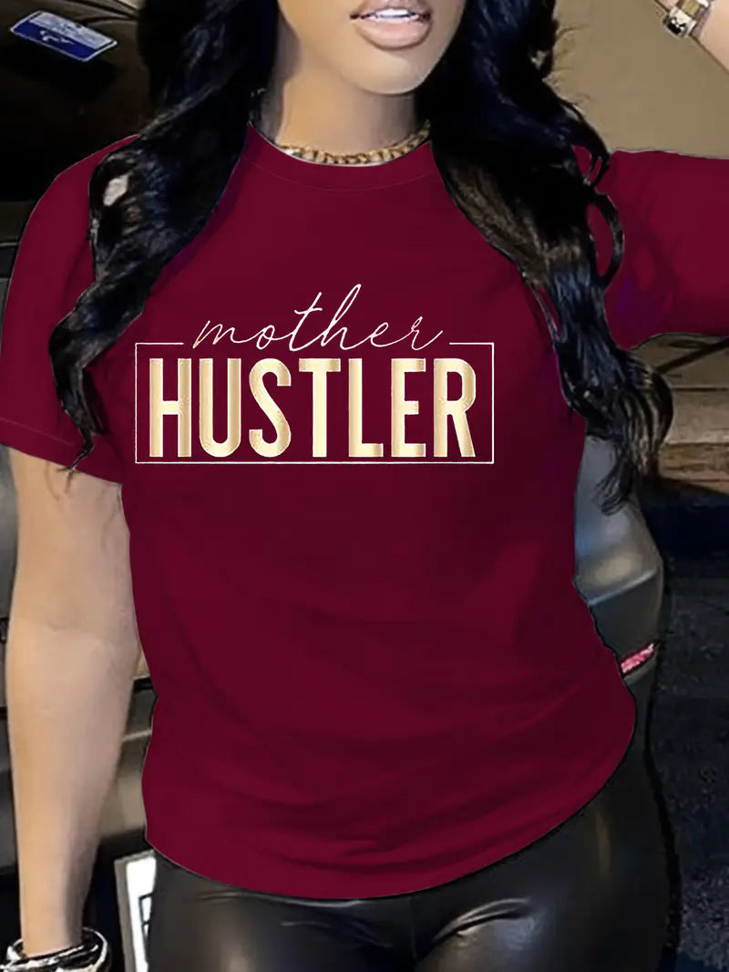 Women's Short Sleeve Round Neck T-Shirt  Style Gift