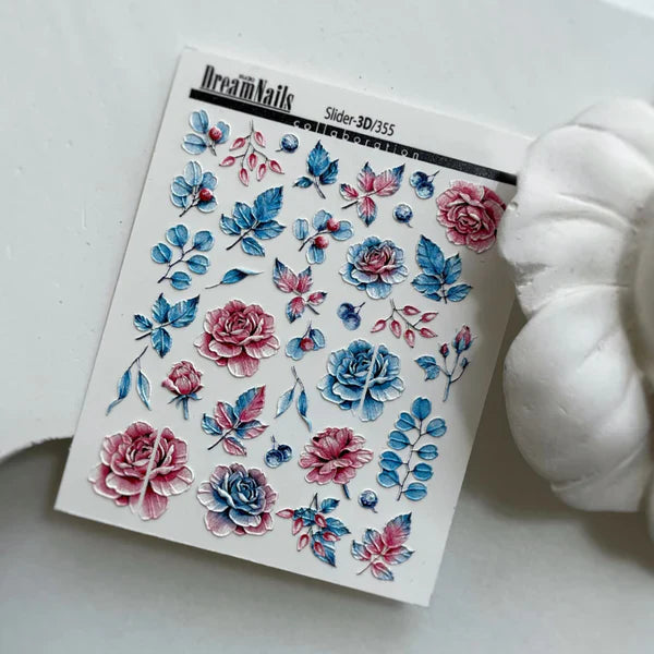 3D/355 NAIL DECAL *-1