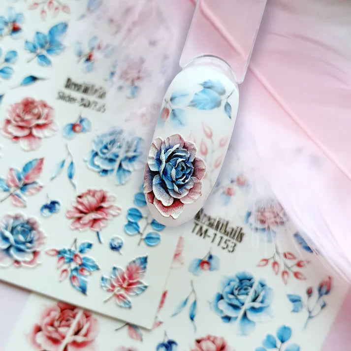 3D/355 NAIL DECAL *-2