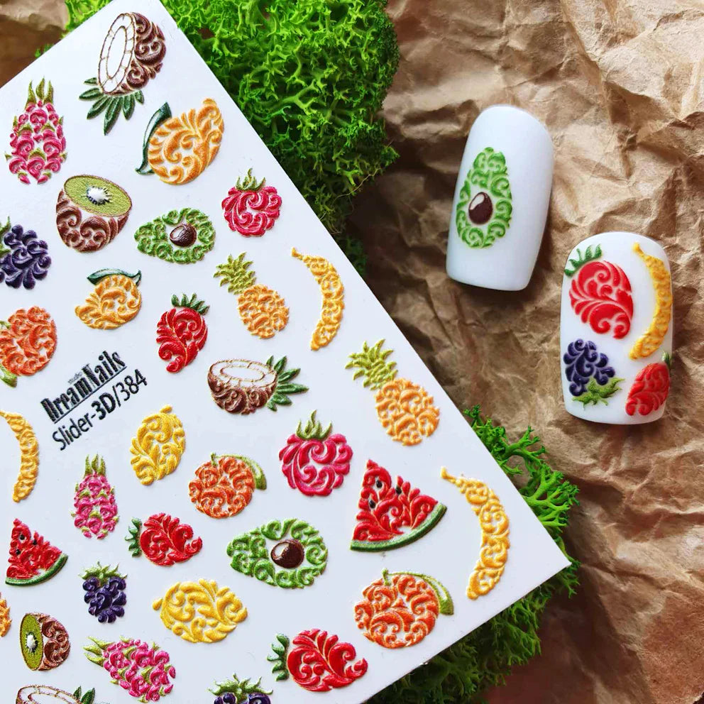 3D/384 Nail Decal-0