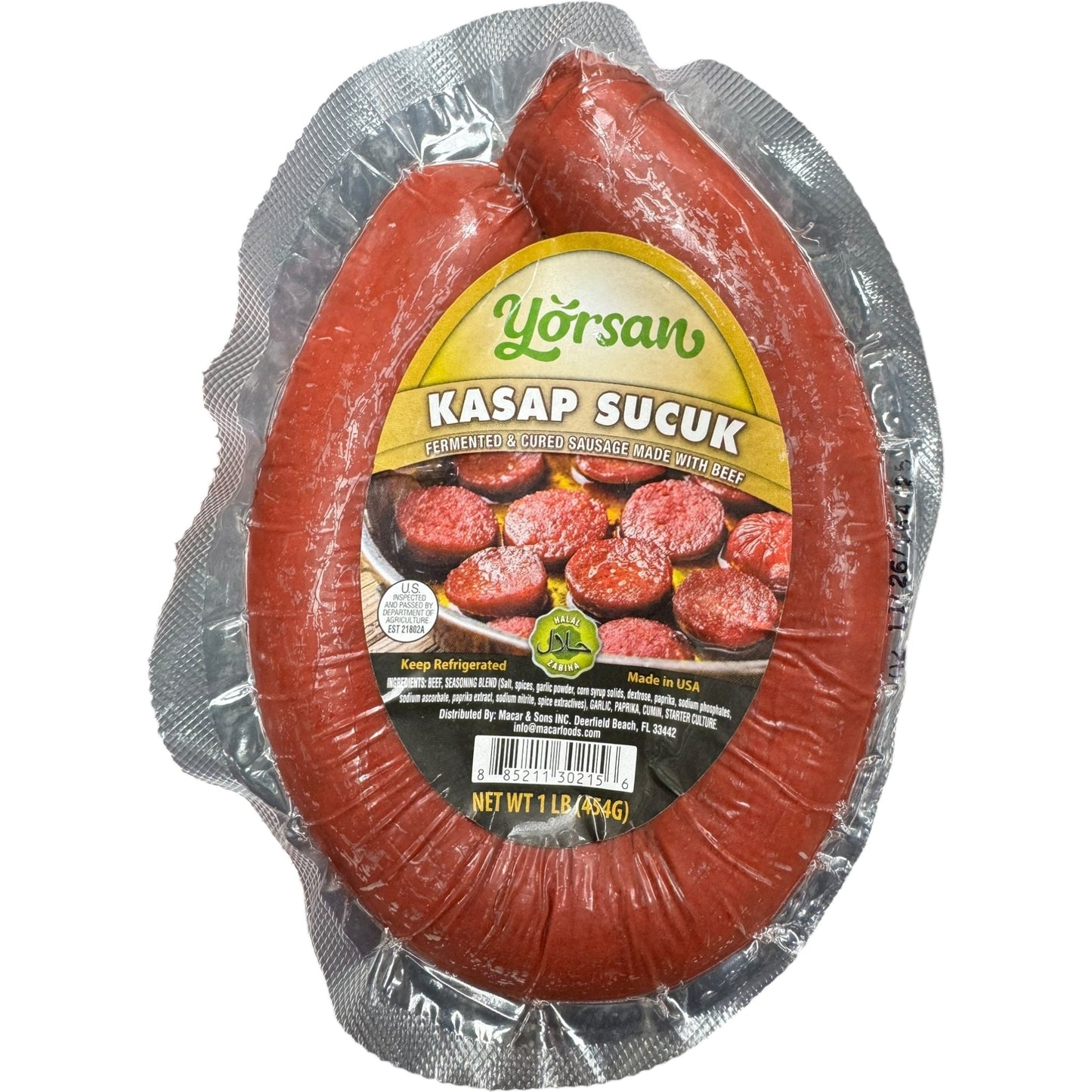 Kassap Sucuk 1Lb – Turkish Spicy Sausage