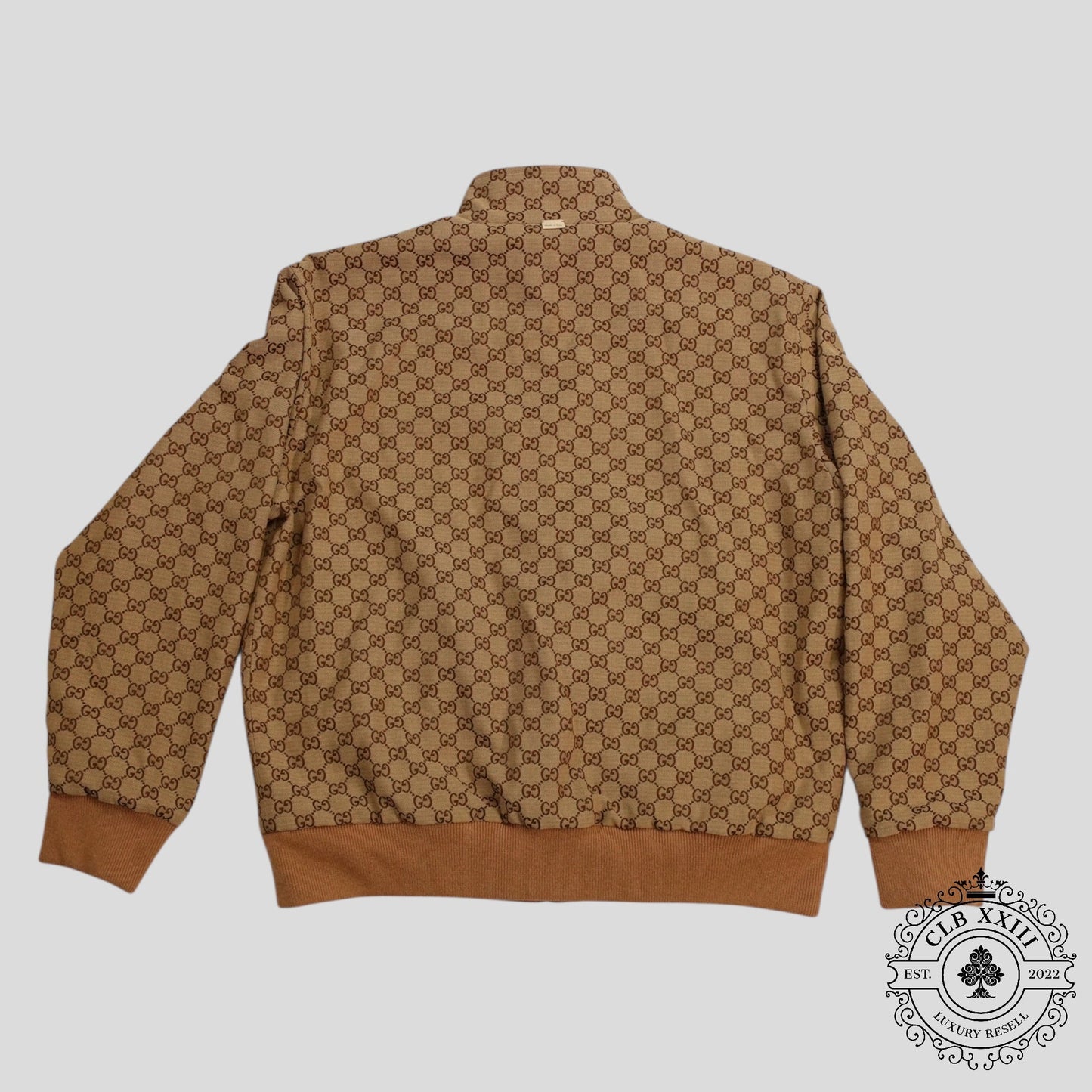 Gucci GG Supreme Canvas Reversible Jacket in Brown