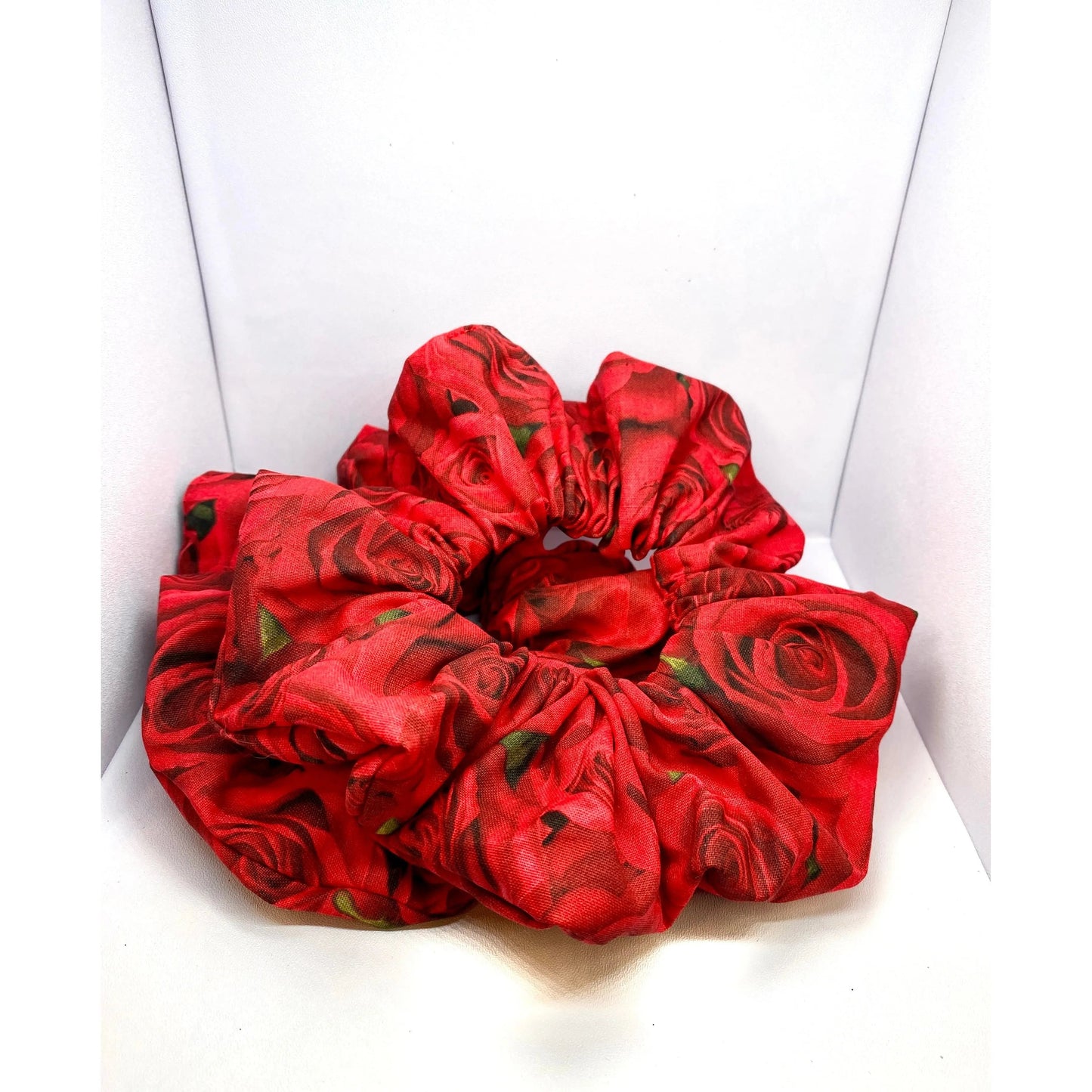 Red Roses Scrunchie