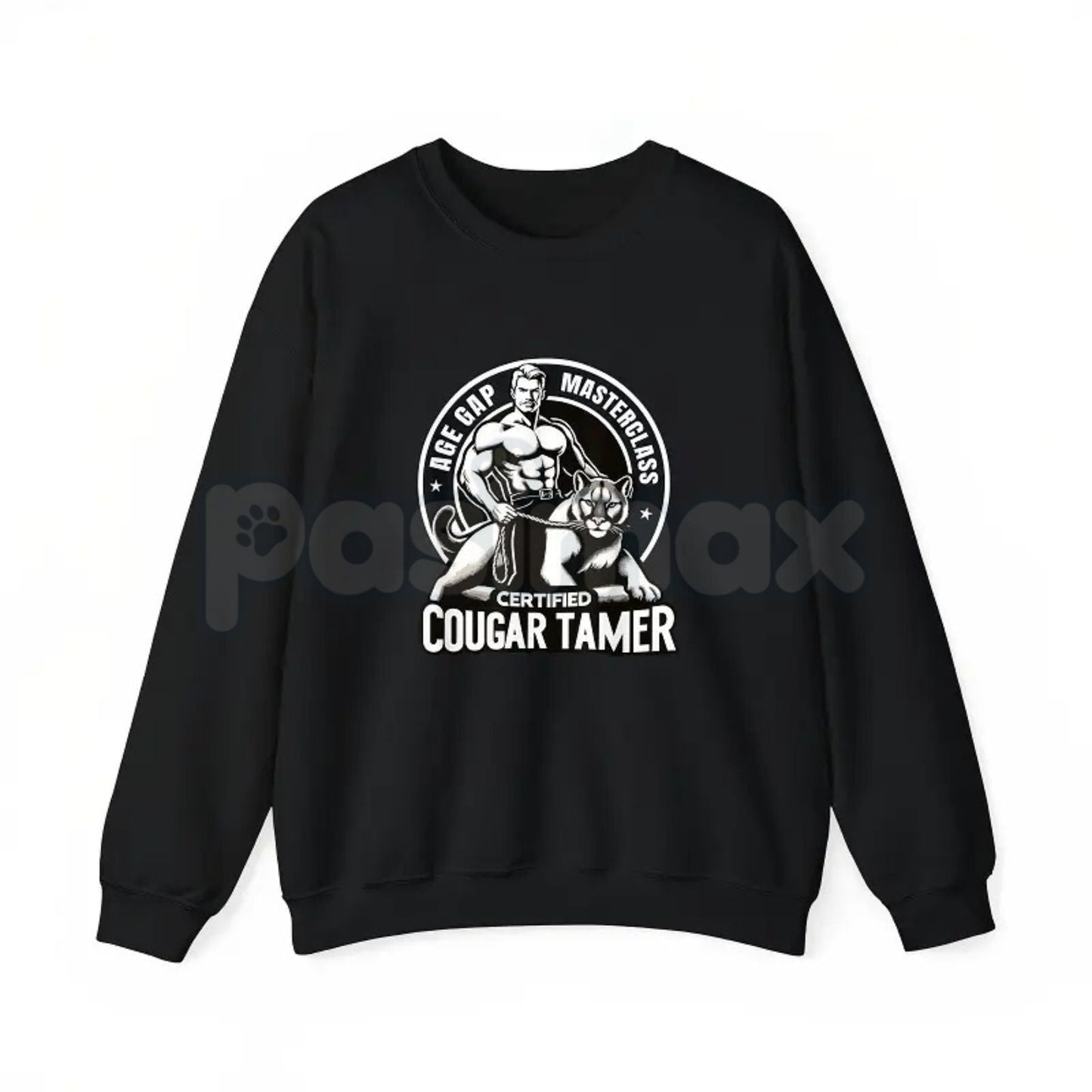 Certified Cougar Tamer Shirt – Funny Inappropriate Humor Hoodie & Sarcastic Gag Gift Sweatshirt