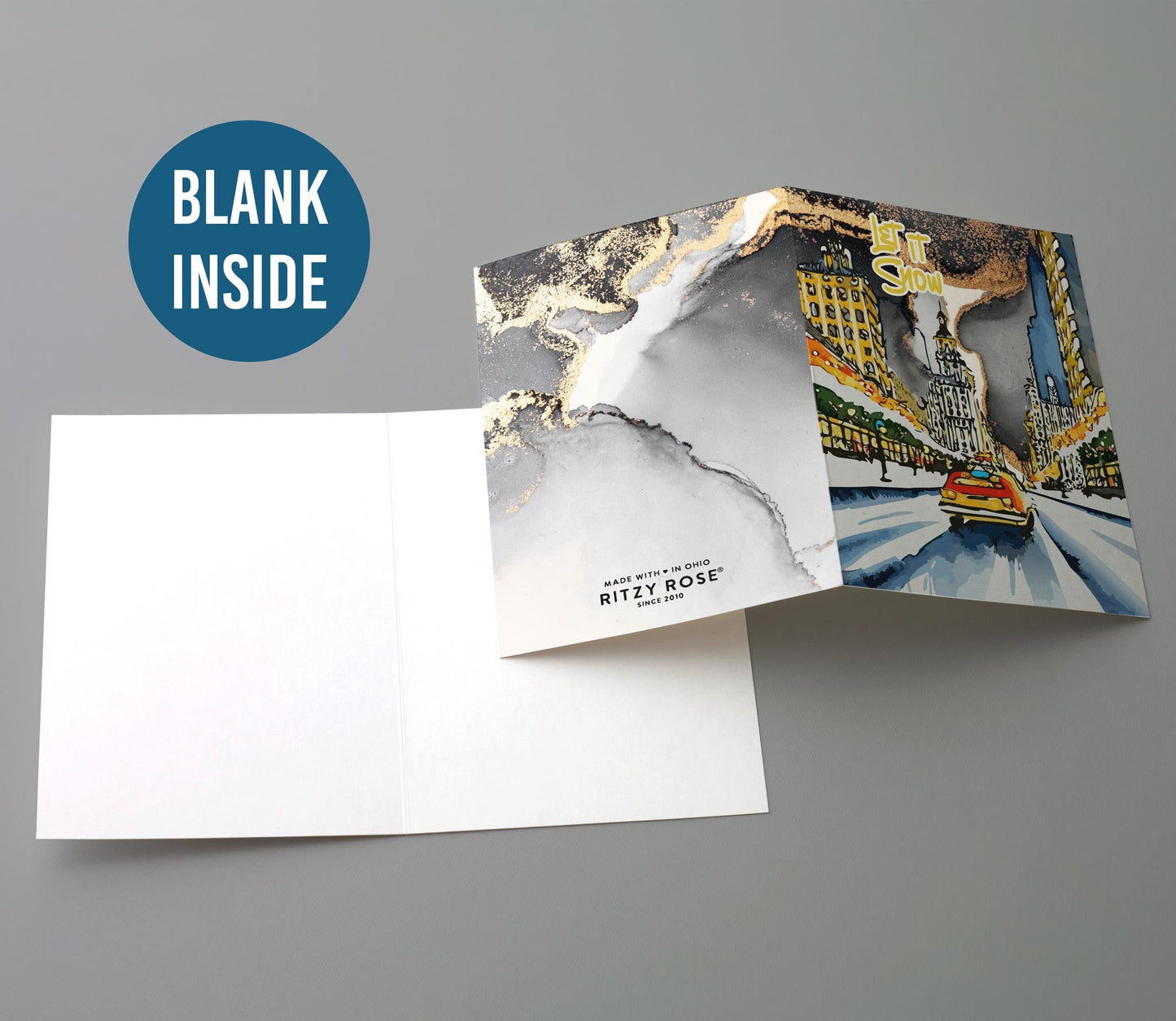 New York City Holiday Cards, Set of 24