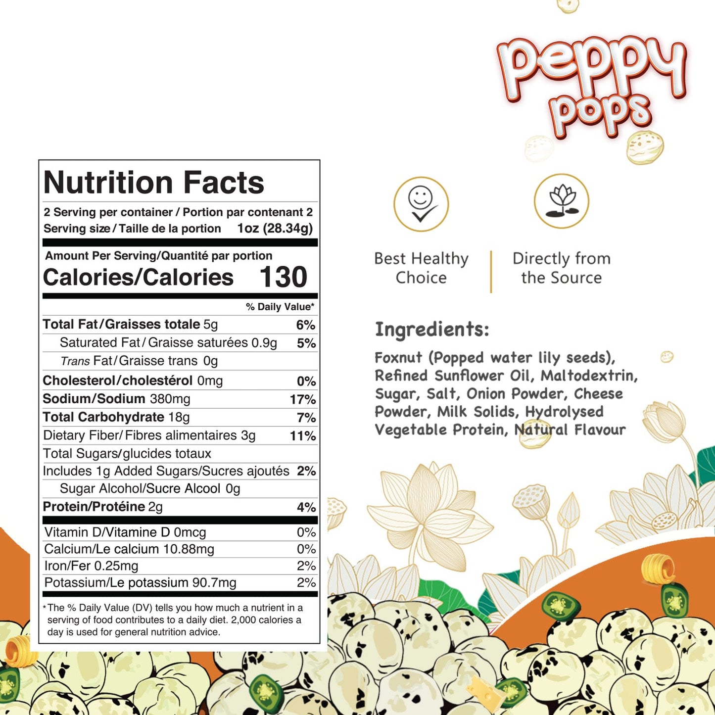 PEPPY POPS JALAPENO CHEESY ROASTED FOXNUTS-2