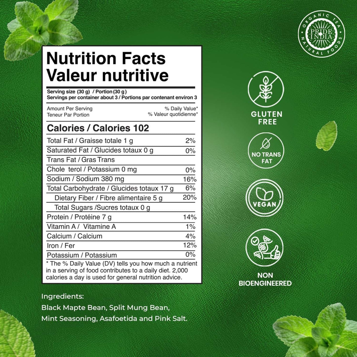 Bean Bites Minty Crunch Lentil Crisp-3
