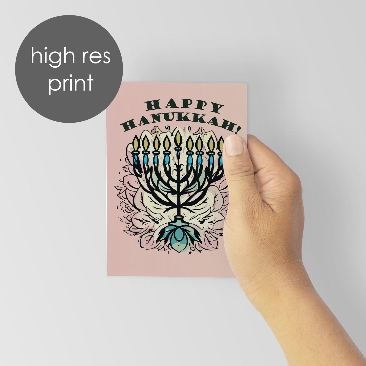 Hanukkah Greeting Cards, Set of 24